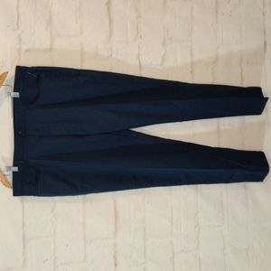 PGA Tour Motionflux 360 Navy Blue Gold Pants 38 x 30